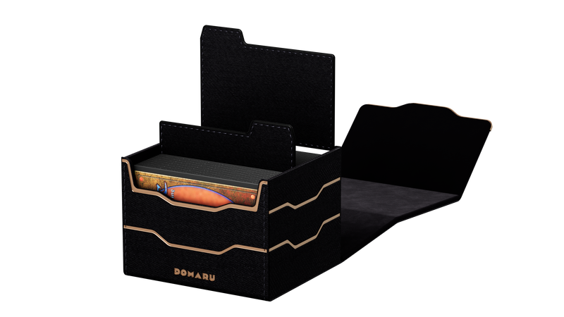 Gatherer's Tavern - Armory Collection: Horizon Domaru Deck Box +100 - Obsidian