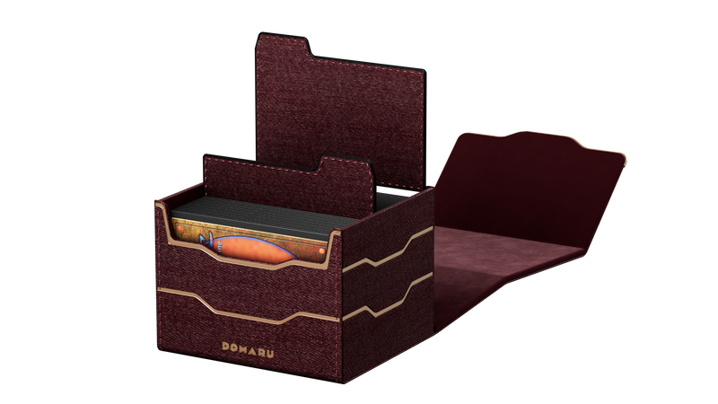Gatherer's Tavern - Armory Collection: Horizon Domaru Deck Box +100 - Carnelian
