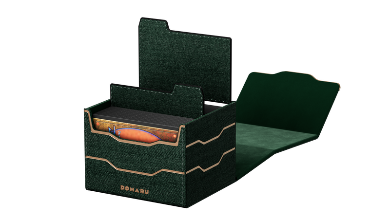 Gatherer's Tavern - Armory Collection: Horizon Domaru Deck Box +100 - Malachite