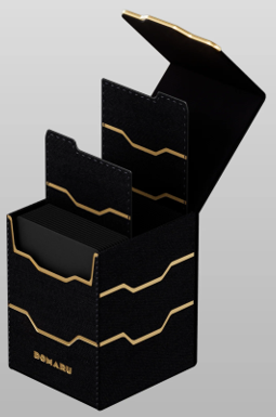 Gatherer's Tavern - Armory Collection: Vertex Domaru Deck Box +100 - Obsidian