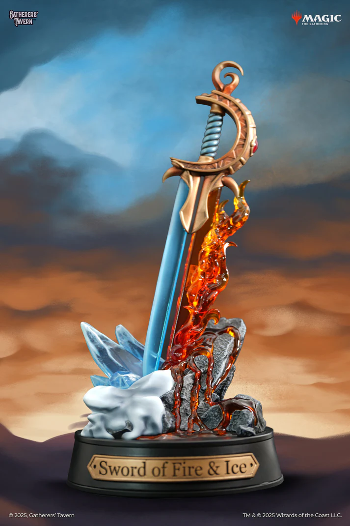 Gatherer's Tavern - Light-Up Figurine - Sword of Fire and Ice