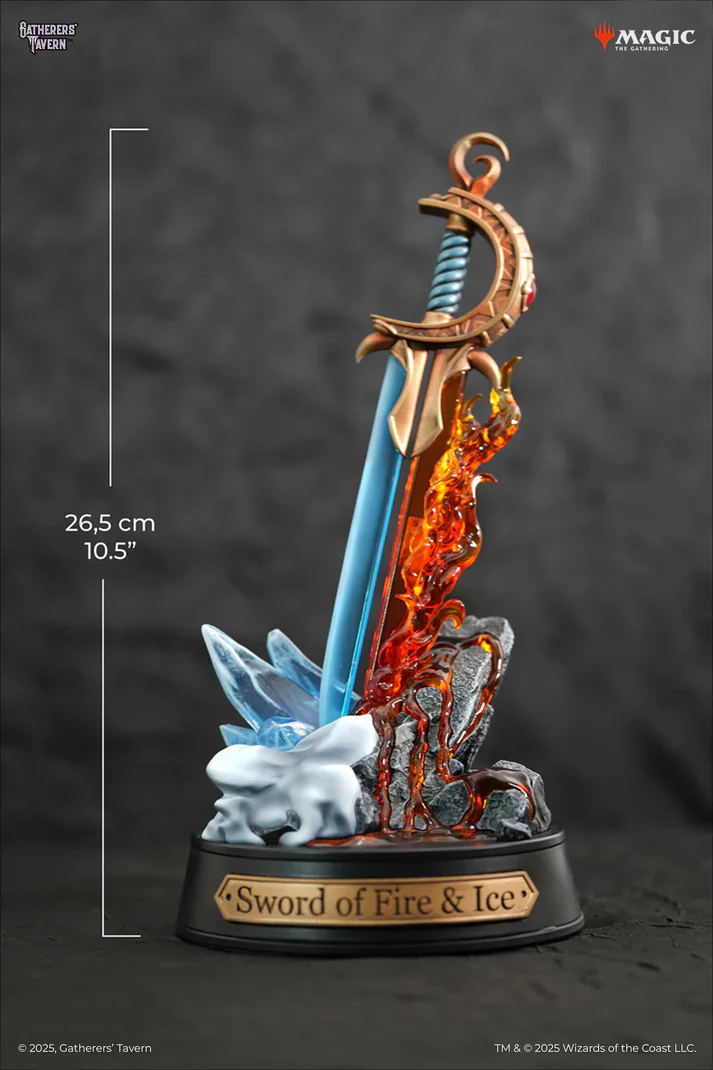 Gatherer's Tavern - Light-Up Figurine - Sword of Fire and Ice