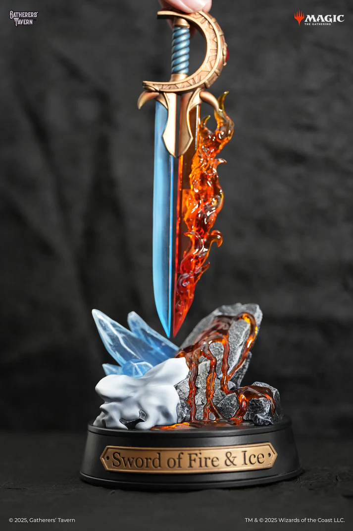 Gatherer's Tavern - Light-Up Figurine - Sword of Fire and Ice