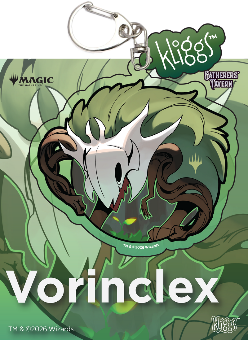 Gatherer's Tavern - Kliggs Keychain - New Phyrexia: Vorinclex
