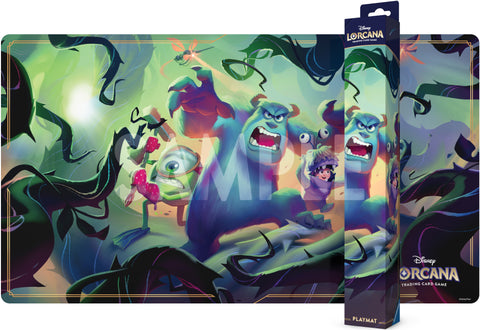 Disney Lorcana: Attack of the Vine! Playmat - Mike, Sulley & Boo