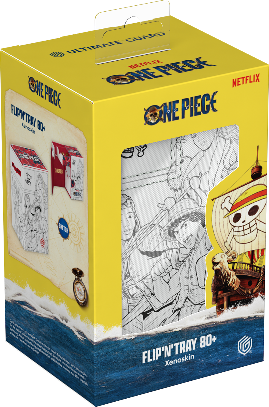 Ultimate Guard - Flip'n'Tray 80+ Xenoskin One Piece - Sketch