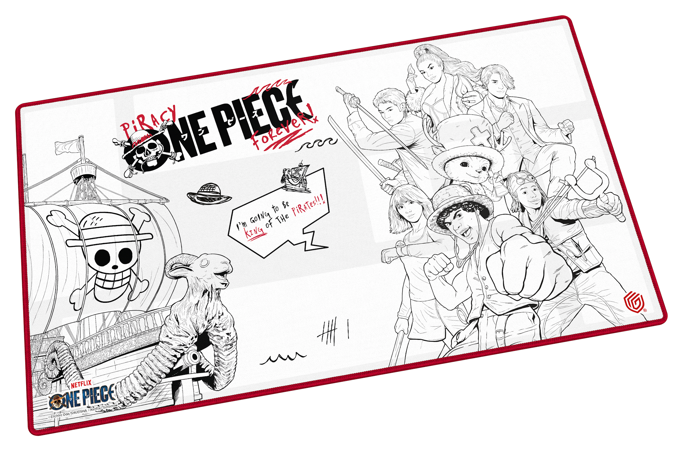 Ultimate Guard - PlayMat - One Piece - Sketch