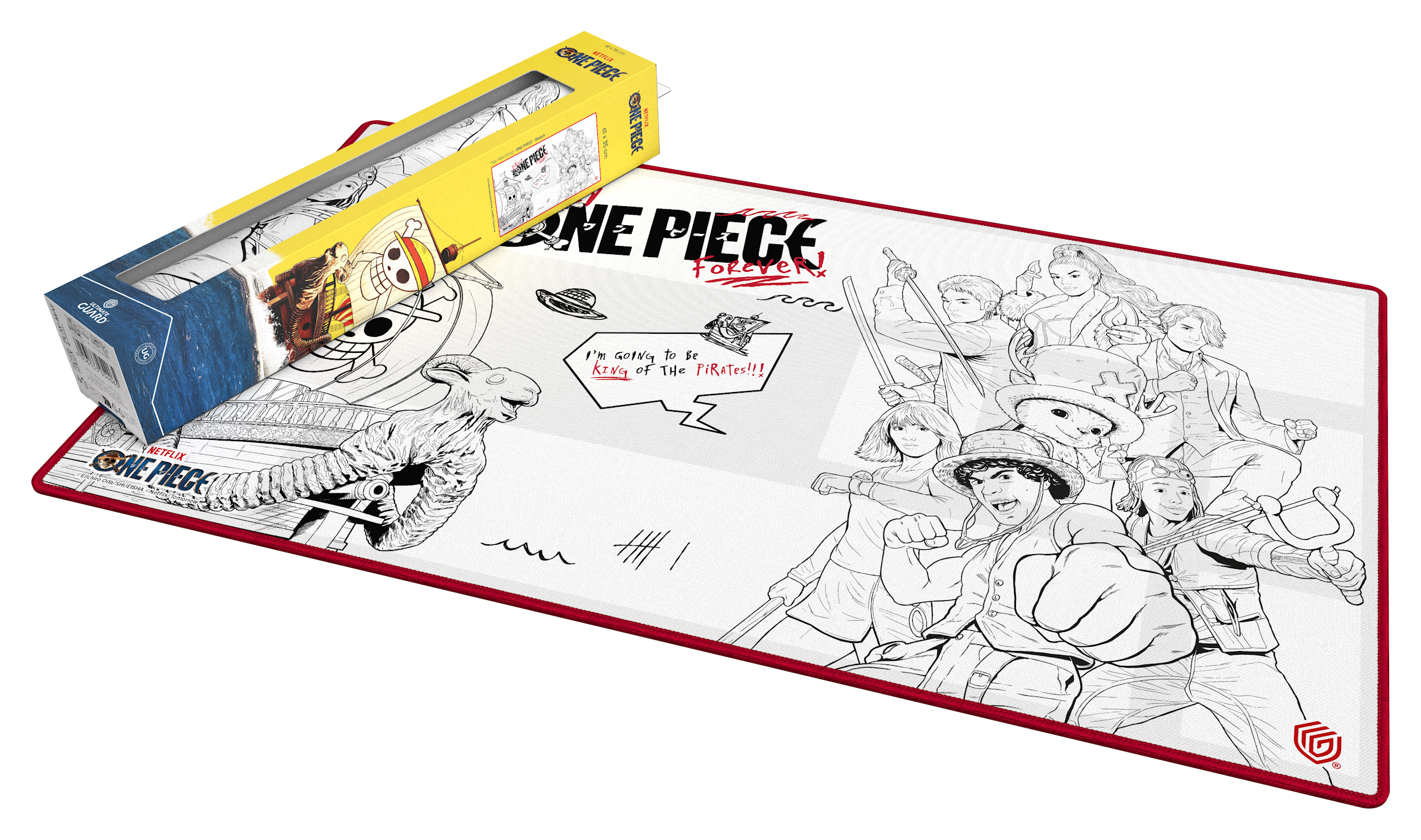 Ultimate Guard - PlayMat - One Piece - Sketch