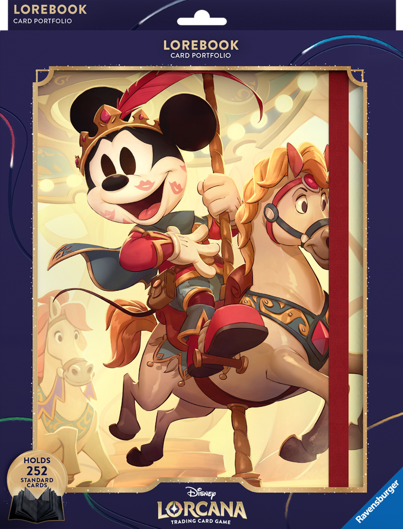 Lorcana: 9-Pocket Card Portfolio - Lorebook (Mickey & Minnie)