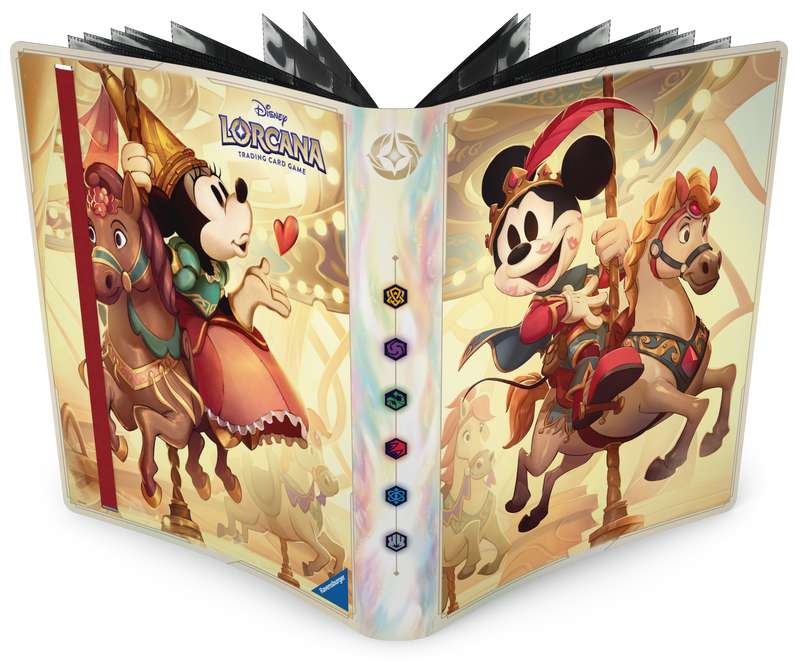 Lorcana: 9-Pocket Card Portfolio - Lorebook (Mickey & Minnie)