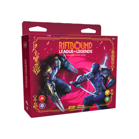 Riftbound: League of Legends TCG: Vendetta - Showdown Decks - Zed vs Shen