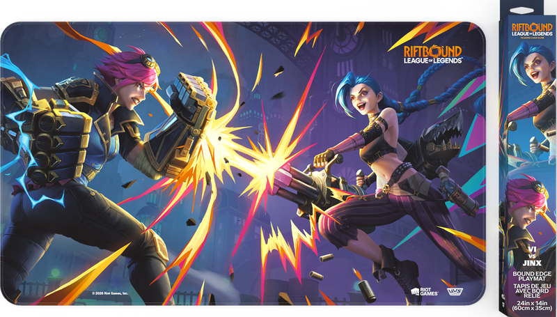 Riftbound: League of Legends TCG Playmat - Vendetta - Vi vs Jinx