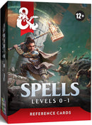 Dungeons & Dragons: RPG Reference Card - Spells 1 (Levels 0-1)