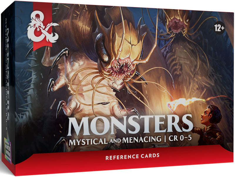 Dungeons & Dragons: RPG Reference Card - Monsters (Mystical and Menacing)