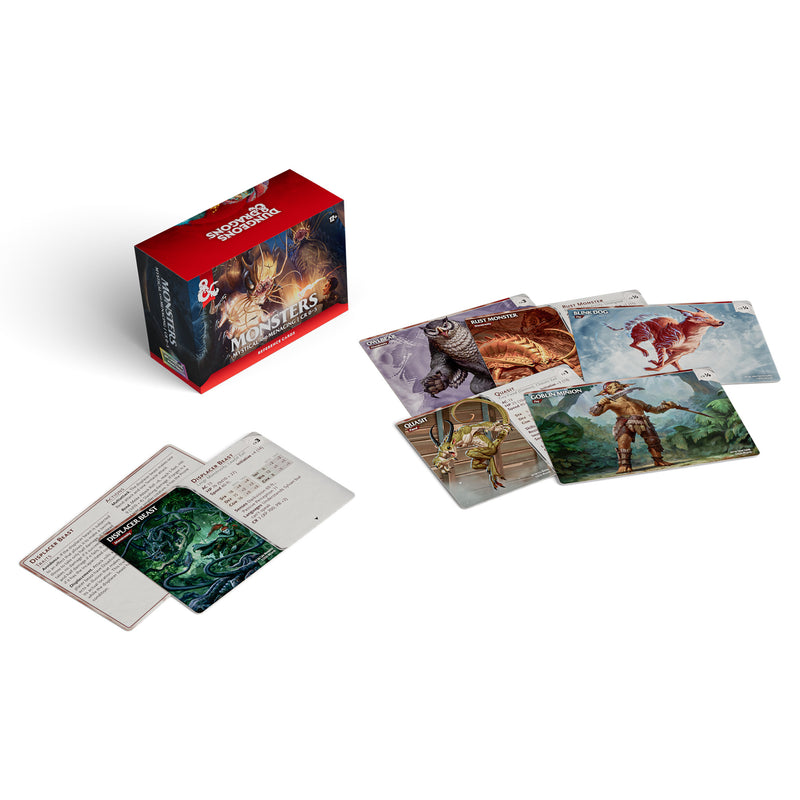 Dungeons & Dragons: RPG Reference Card - Monsters (Mystical and Menacing)