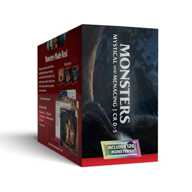 Dungeons & Dragons: RPG Reference Card - Monsters (Mystical and Menacing)