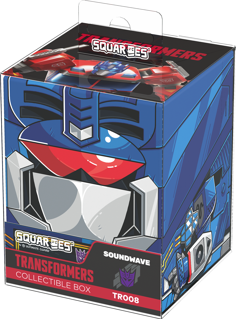 Ultimate Guard: Squaroes: Transformers 100+ Deck Box - Soundwave