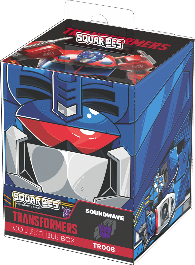 Ultimate Guard: Squaroes: Transformers 100+ Deck Box - Soundwave