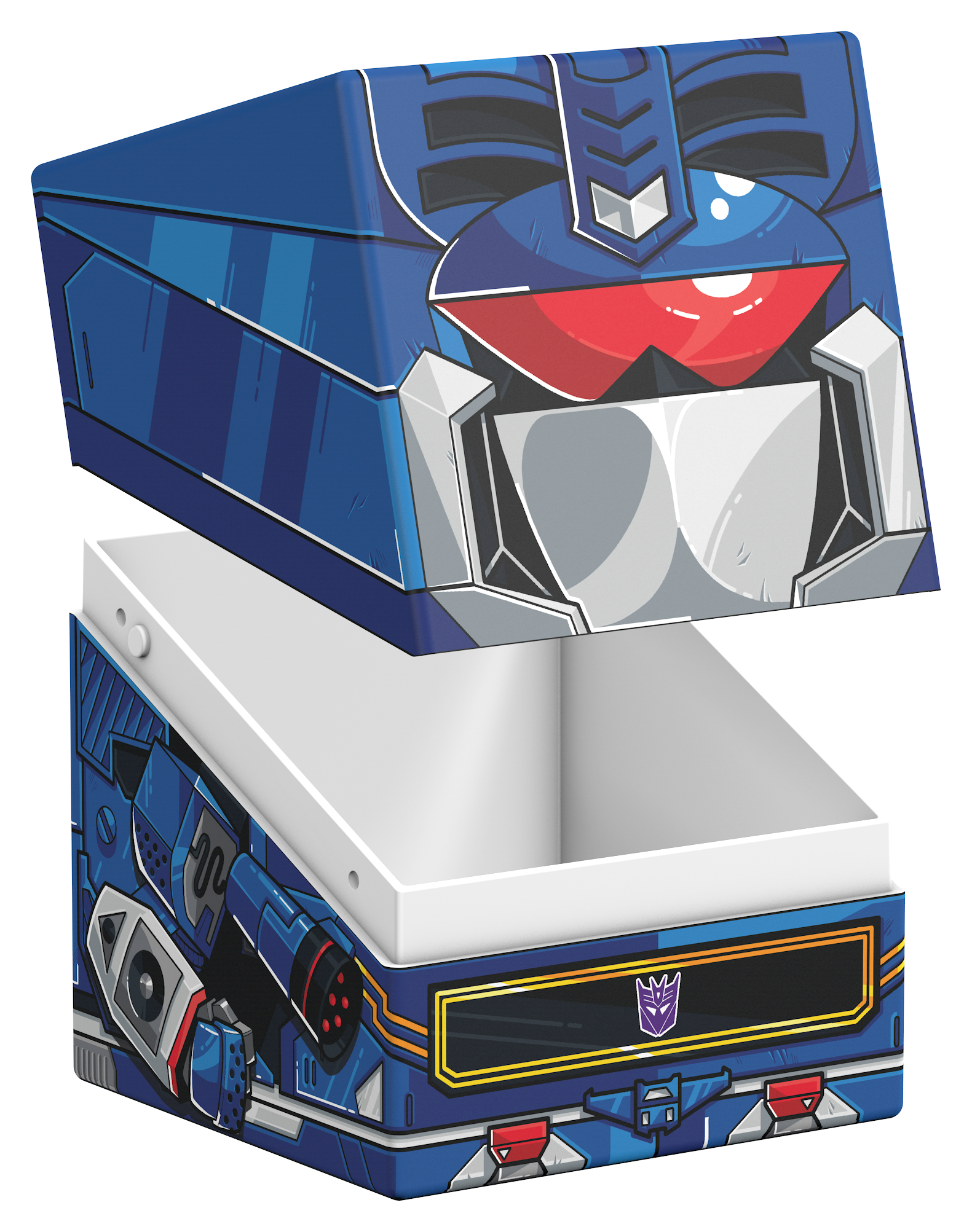 Ultimate Guard: Squaroes: Transformers 100+ Deck Box - Soundwave