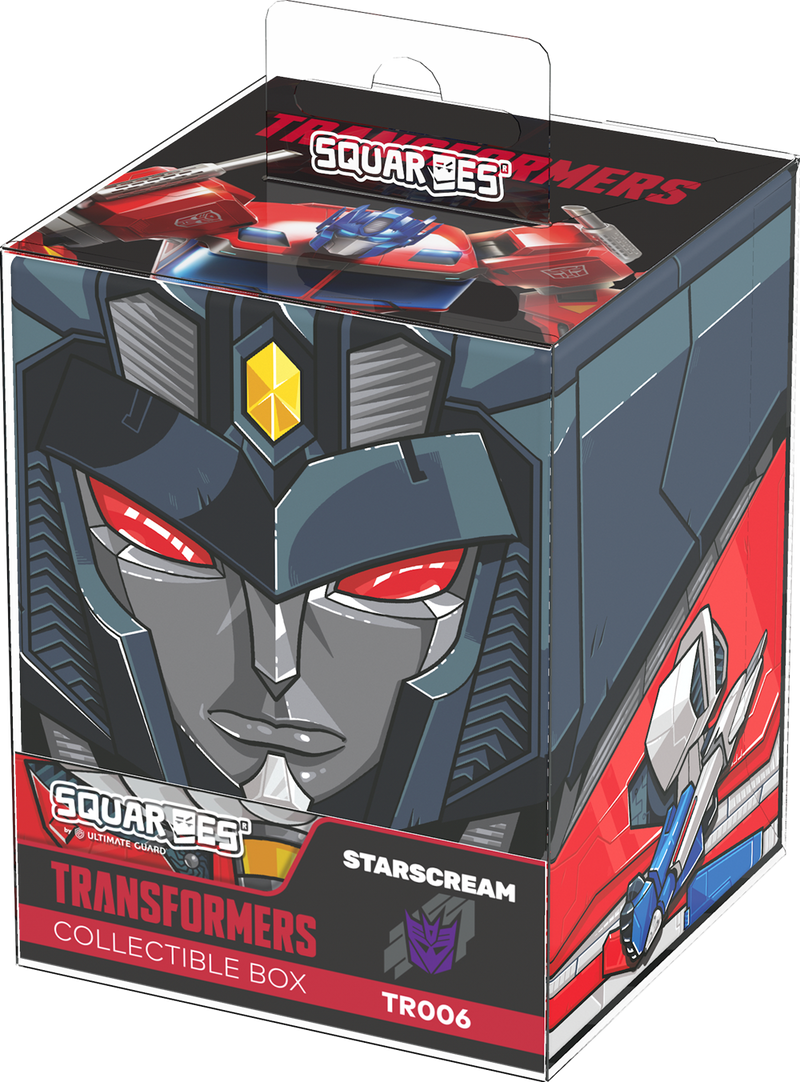 Ultimate Guard: Squaroes: Transformers 100+ Deck Box - Starscream