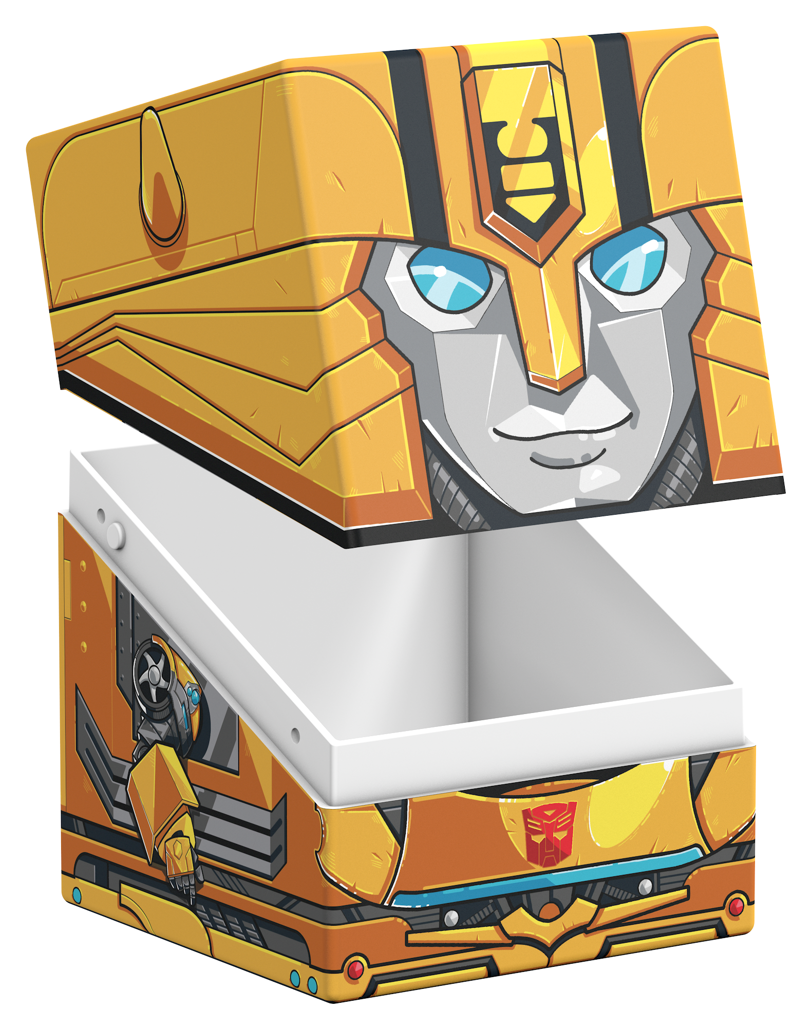 Ultimate Guard: Squaroes: Transformers 100+ Deck Box - Bumblebee