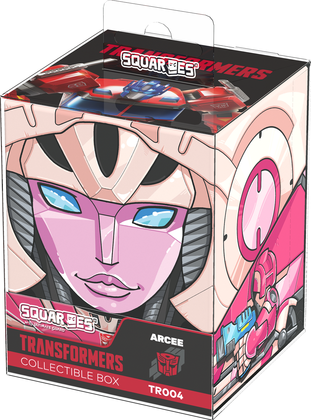 Ultimate Guard: Squaroes: Transformers 100+ Deck Box - Arcee