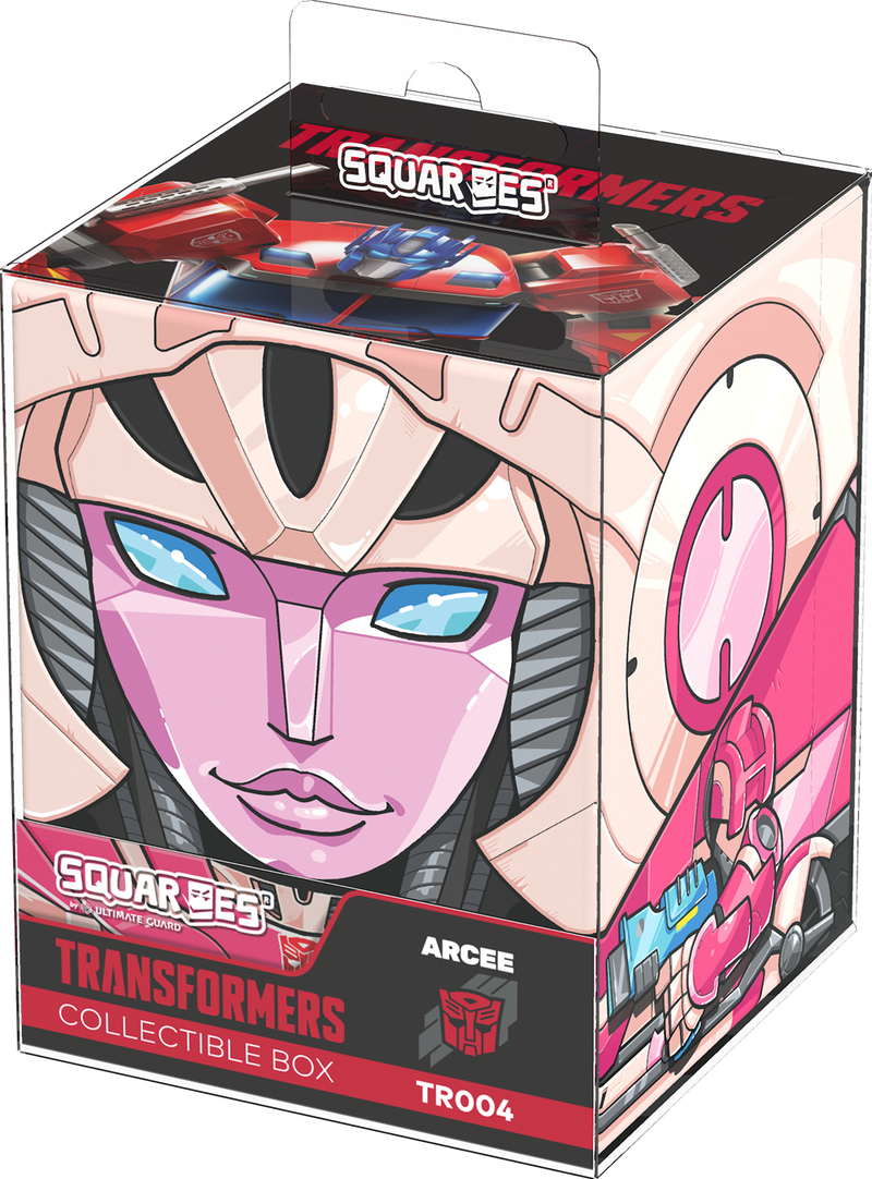 Ultimate Guard: Squaroes: Transformers 100+ Deck Box - Arcee