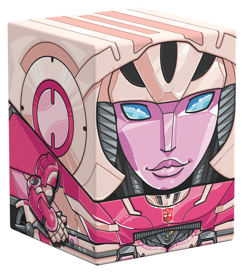 Ultimate Guard: Squaroes: Transformers 100+ Deck Box - Arcee