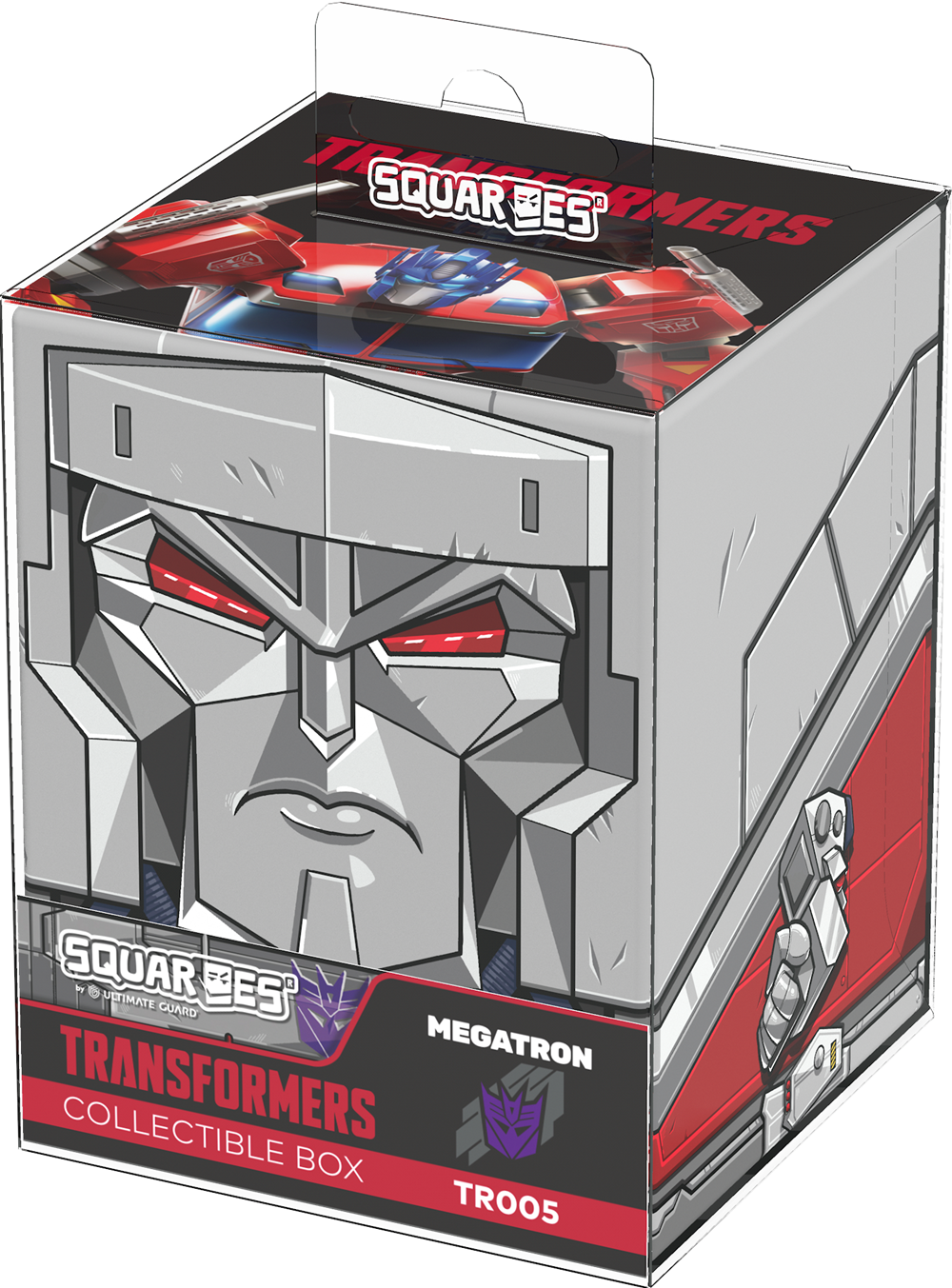 Ultimate Guard: Squaroes: Transformers 100+ Deck Box - Megatron