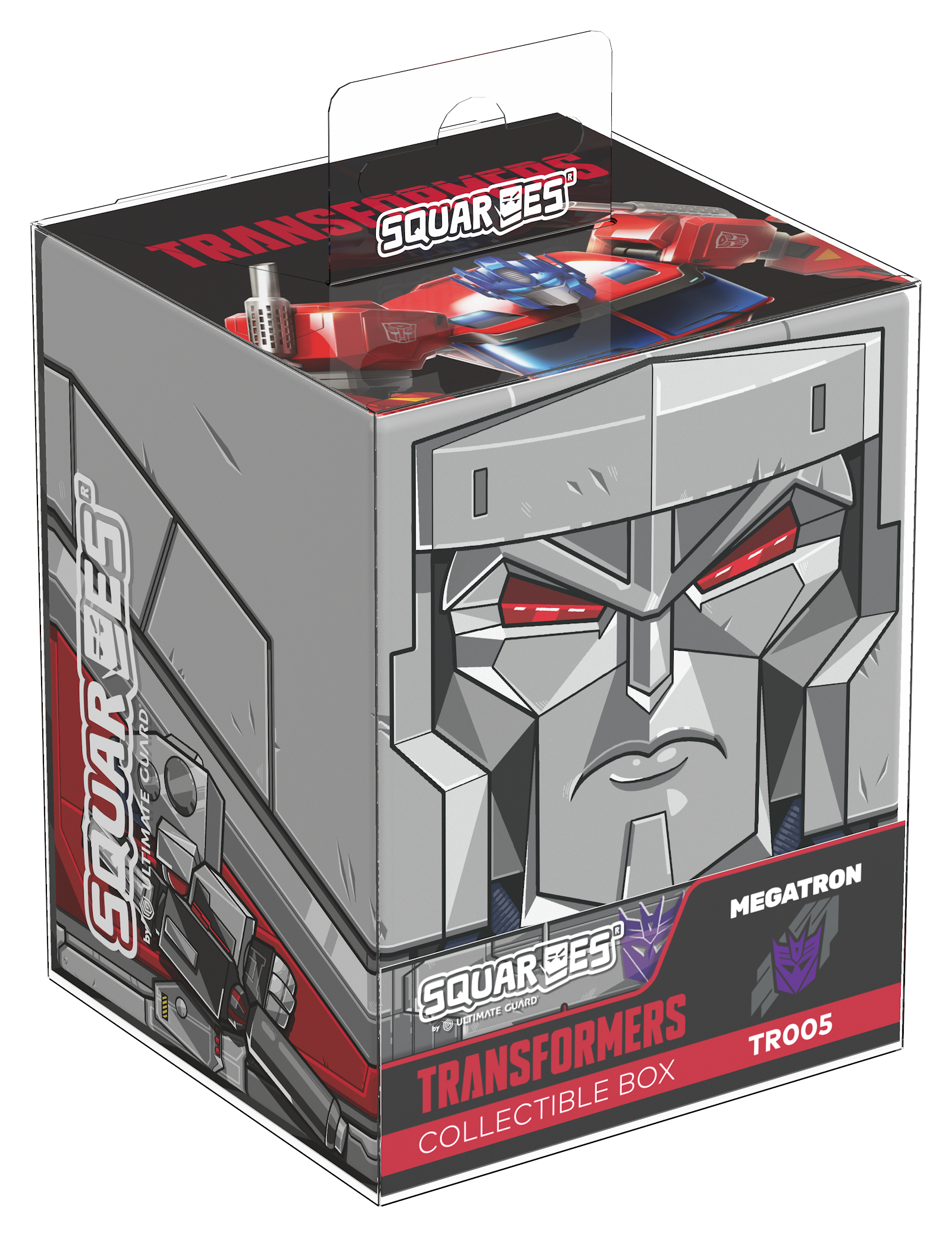 Ultimate Guard: Squaroes: Transformers 100+ Deck Box - Megatron