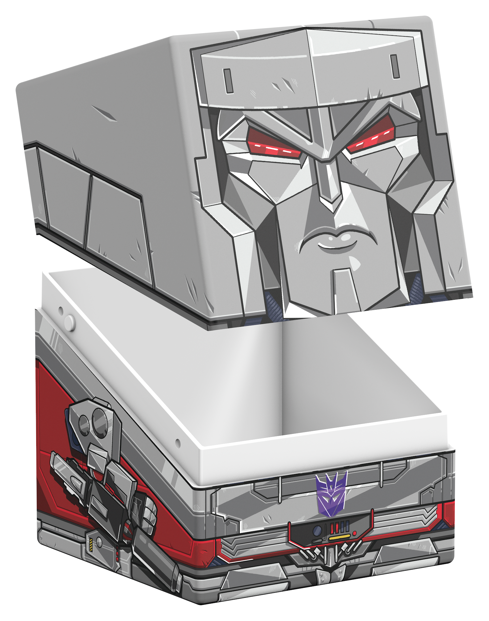 Ultimate Guard: Squaroes: Transformers 100+ Deck Box - Megatron