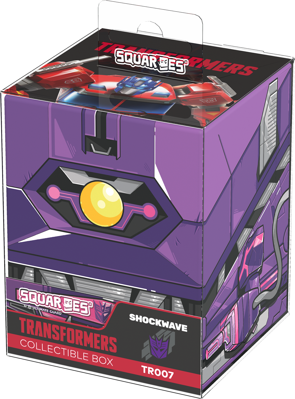 Ultimate Guard: Squaroes: Transformers 100+ Deck Box - Shockwave