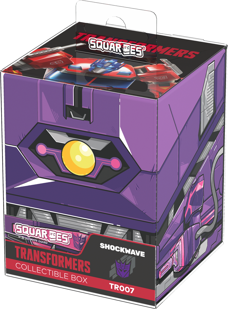 Ultimate Guard: Squaroes: Transformers 100+ Deck Box - Shockwave