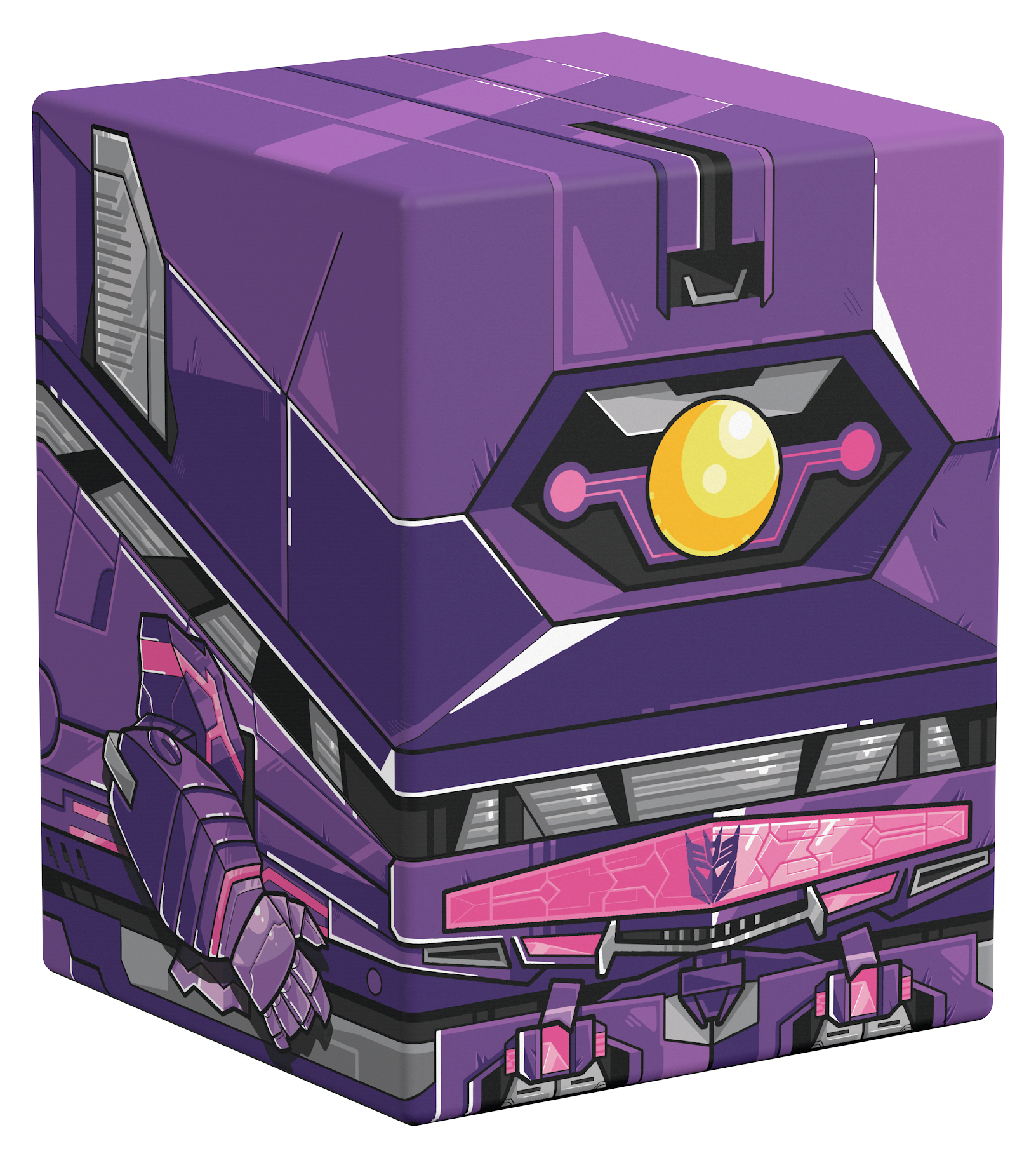 Ultimate Guard: Squaroes: Transformers 100+ Deck Box - Shockwave