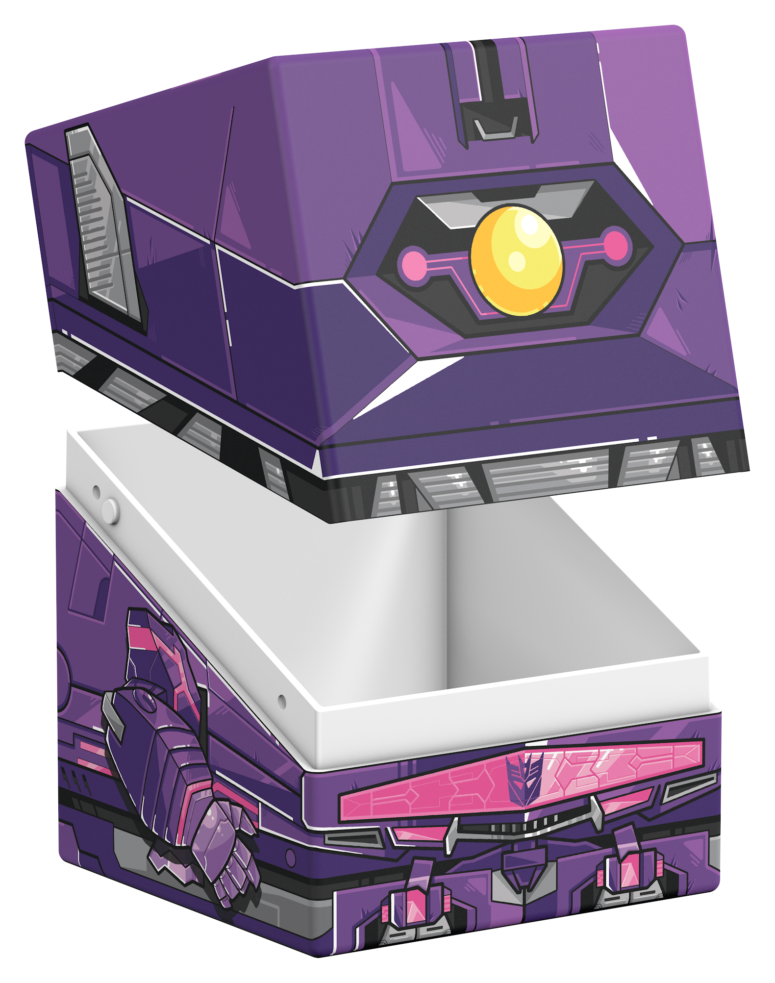 Ultimate Guard: Squaroes: Transformers 100+ Deck Box - Shockwave