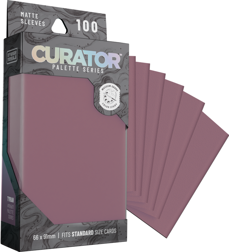 Curator Sleeves: Palette Series - Tyrian (100ct)