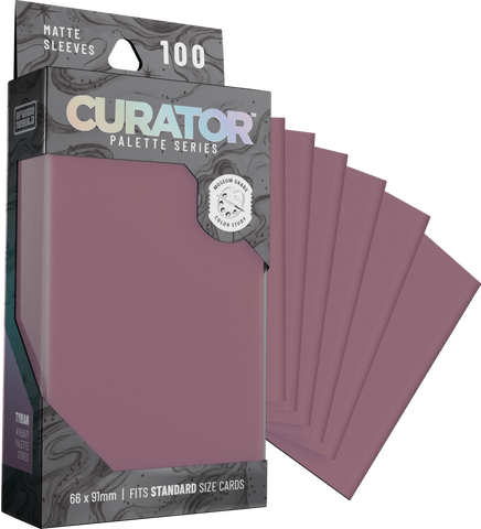 Curator Sleeves: Palette Series - Tyrian (100ct)