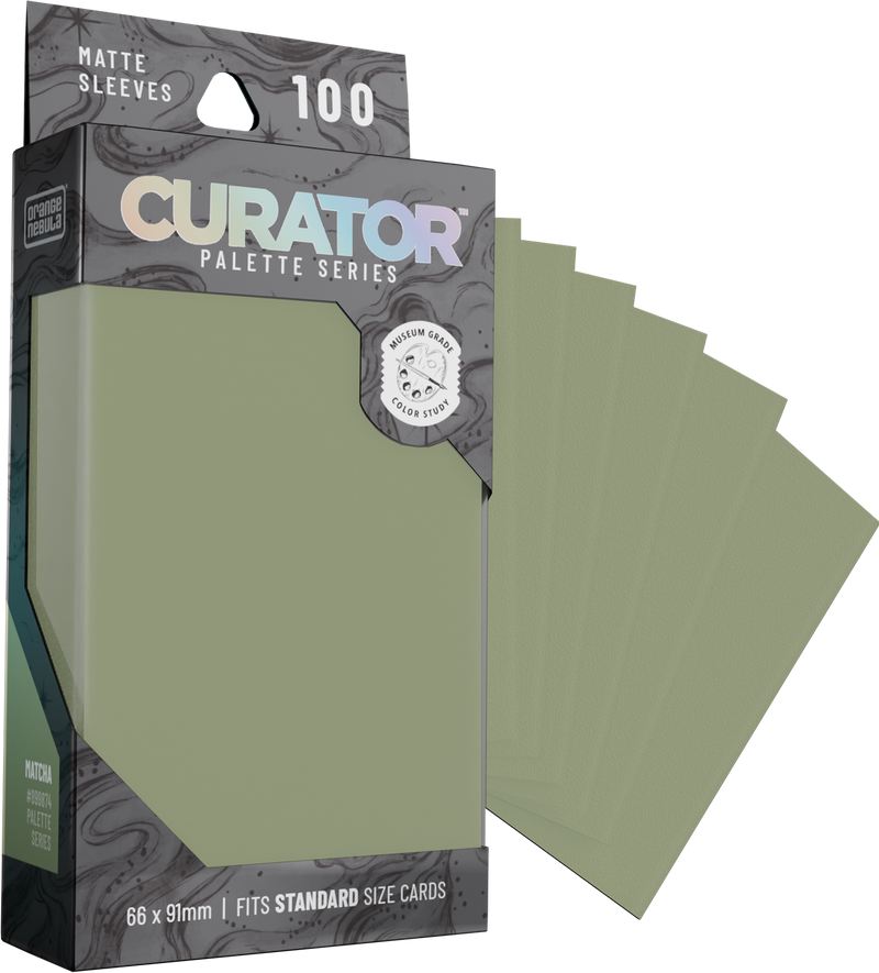 Curator Sleeves: Palette Series - Matcha (100ct)