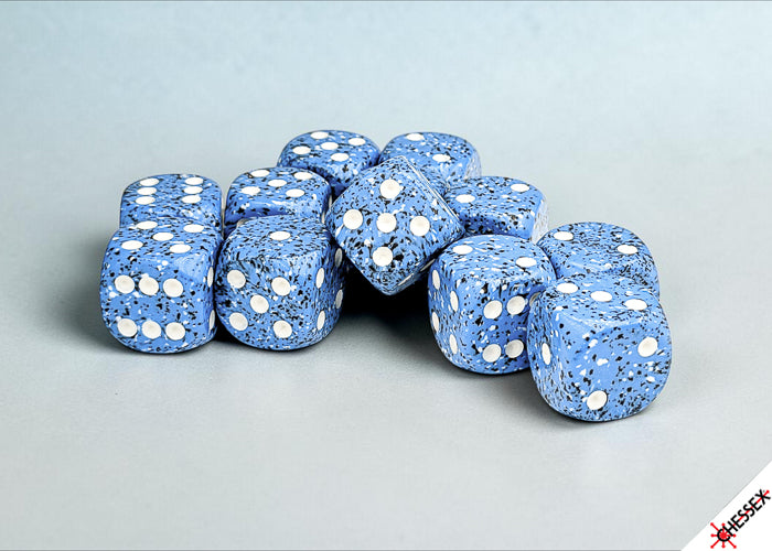Chessex 16mm d6 Dice Set: Speckled - Ocean Stone - CHX 25776 (12ct)