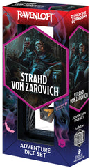Sirius Dice: Adventure Dice Set - D&D Strahd Von Zarovich (Sharp-Edged Dice Set)