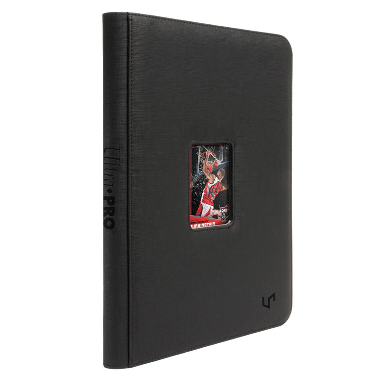 Ultra PRO: 9-Pocket Zippered PRO-Binder - Windowed Premium (Black)