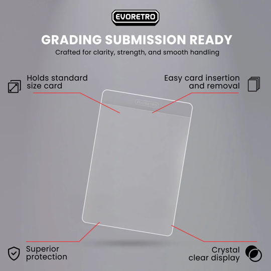 EVORETRO - Semi-Rigid Card Holders (50ct)