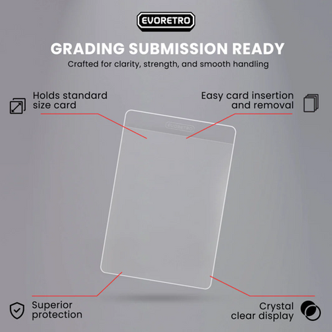 EVORETRO - Semi-Rigid Card Holders (50ct)