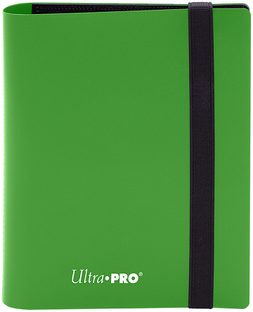 Ultra PRO: 2-Pocket PRO-Binder - Eclipse (Lime Green)