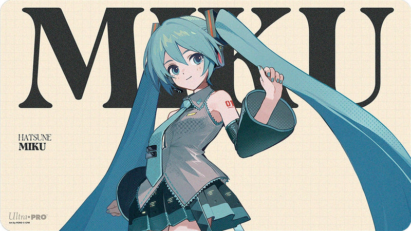 Ultra PRO: Playmat - Hatsune Miku Retro Soundscapes (Miku)