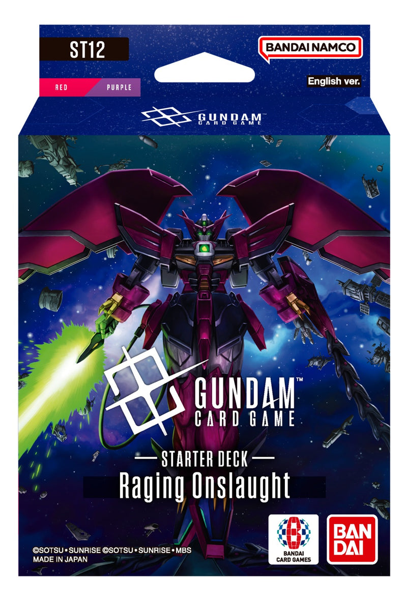 Gundam Card Game - Starter Deck (ST-12) - Raging Onslaught