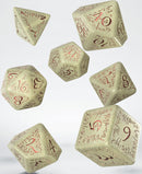 Q Workshop - Jumbo Dice Set: Elvish Shimmering Beige & Copper