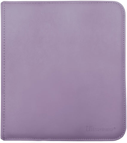Ultra PRO: 12-Pocket Zippered PRO-Binder - Vivid (Purple)