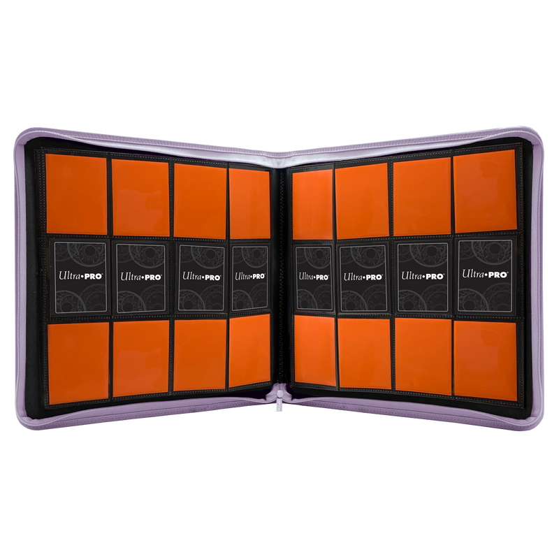 Ultra PRO: 12-Pocket Zippered PRO-Binder - Vivid (Purple)