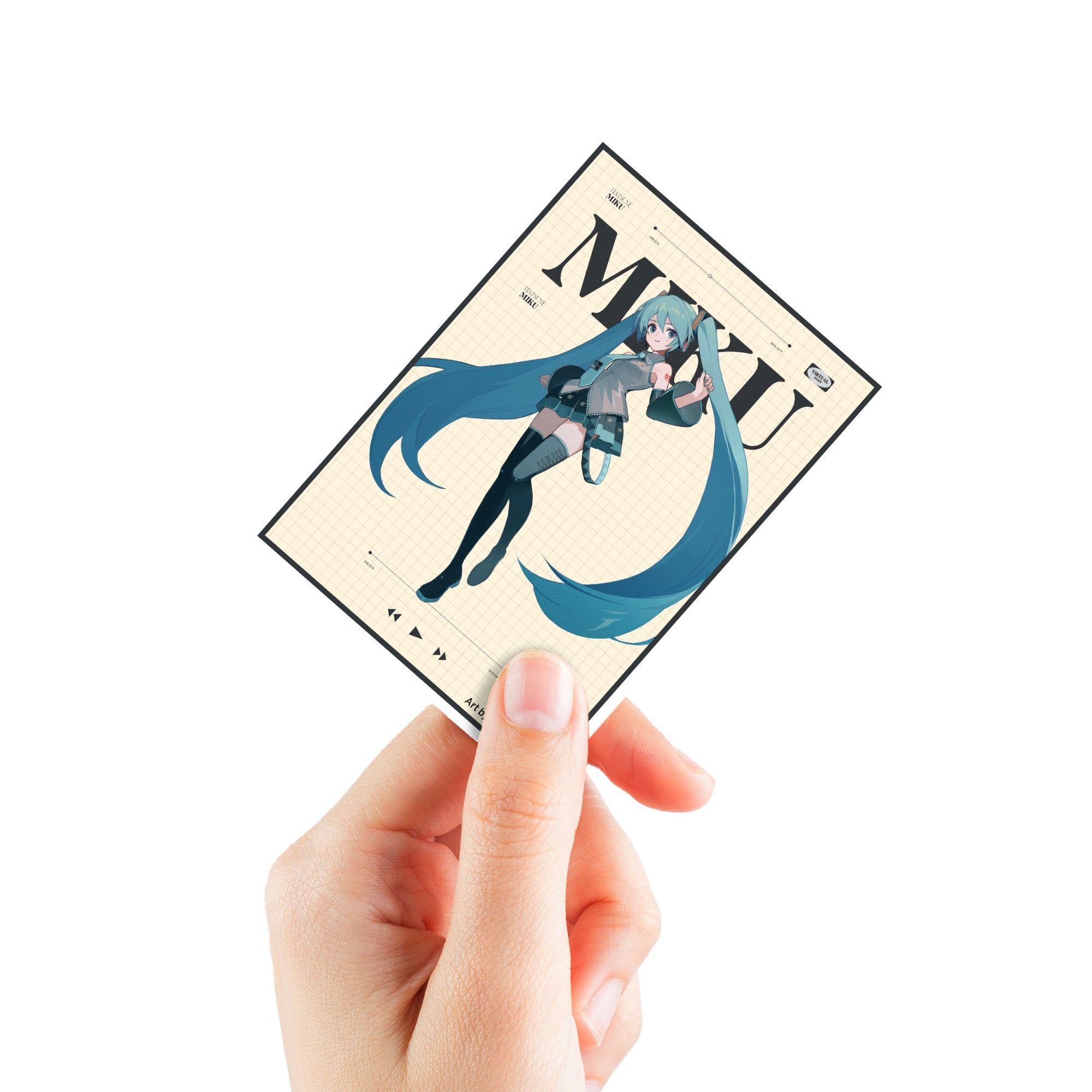 Ultra PRO: Standard 105ct Sleeves (APEX) - Retro Sounscapes (Hatsune Miku)